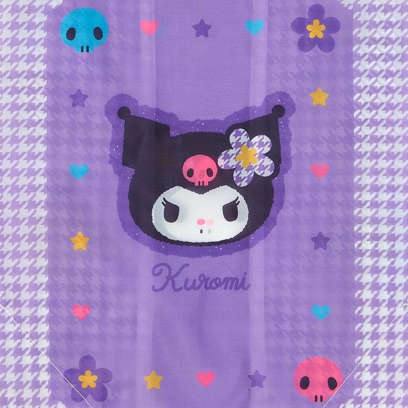 Kuromi Eco Shopping Tote Bag Plush Pouch Flower Sanrio Japan 2024