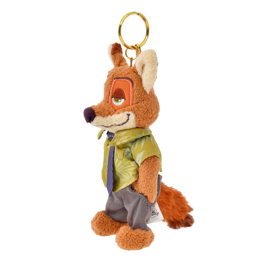 Zootopia Nick Wilde Plush Keychain Tokotoko Disney Store Japan