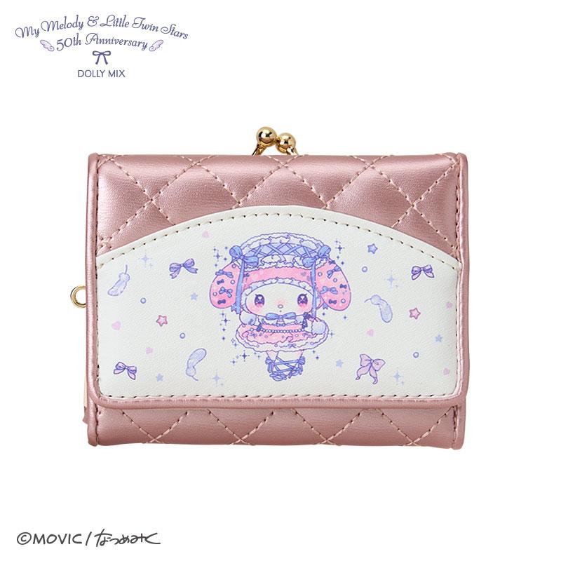 My Melody Trifold Clasp Wallet DOLLY MIX Sanrio Japan 2025