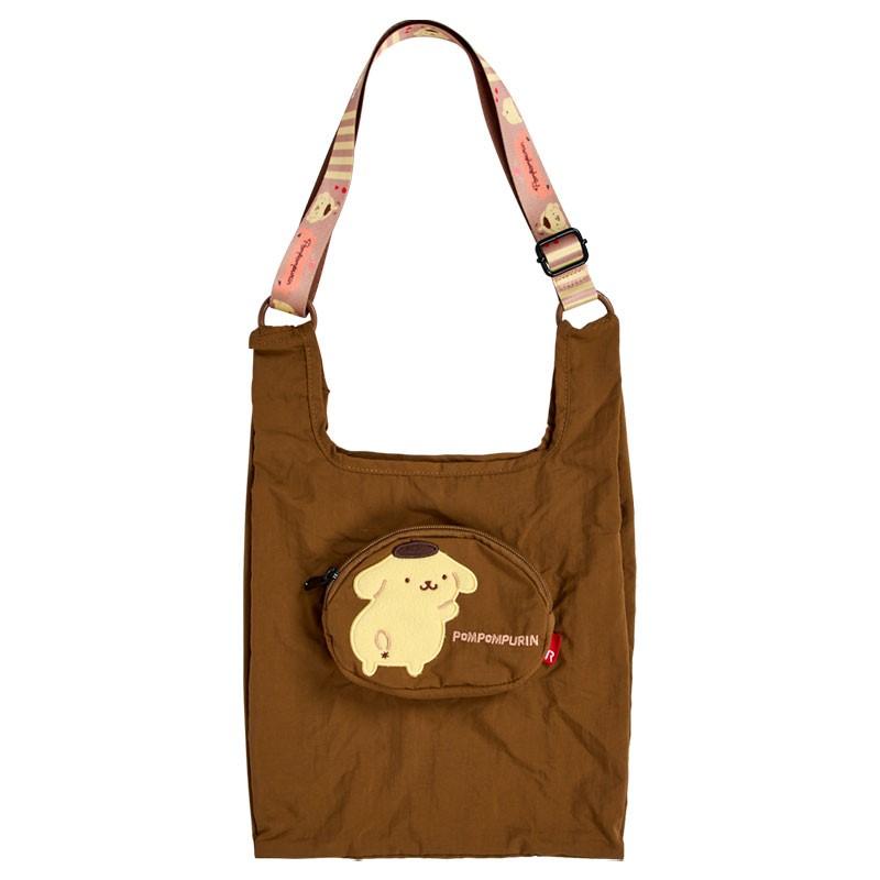 Pom Pom Purin Eco Shopping Tote Bag ROO Shopper mid Sanrio Japan 2025