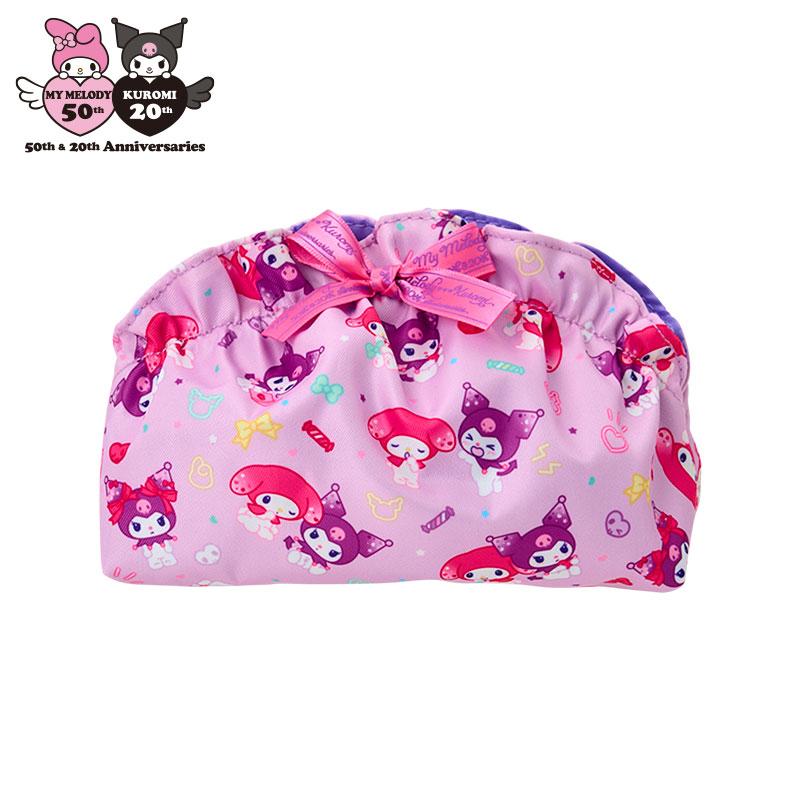 My Melody Kuromi Frill Pouch Sanrio Japan 2025