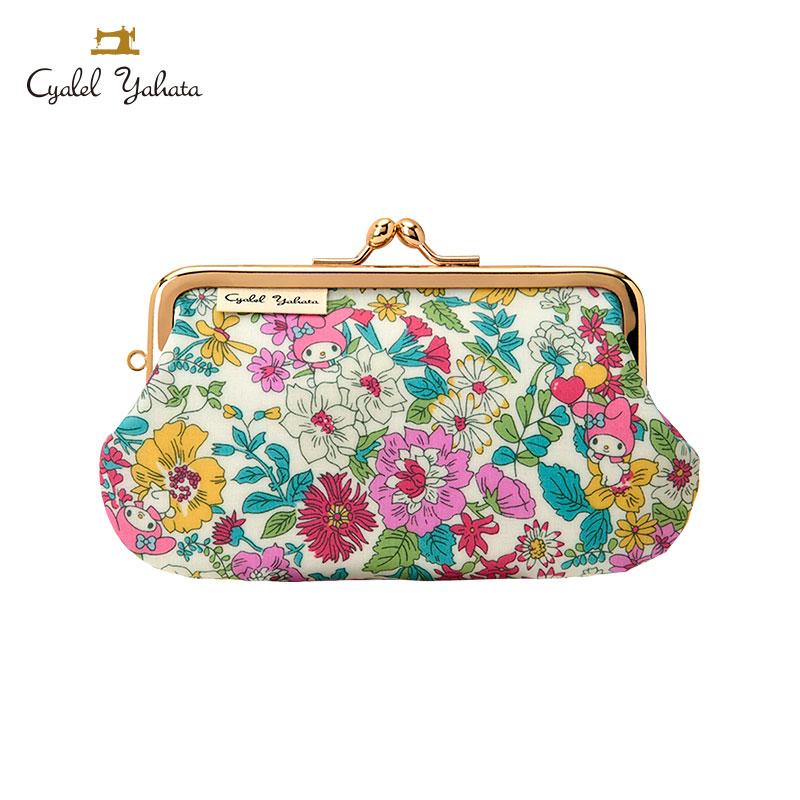 My Melody Liberty Fabrics Mini Clasp Pouch Pink Sanrio Japan 2025