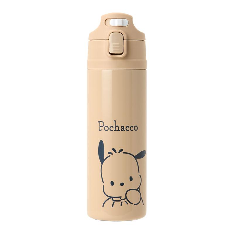 Pochacco Kids Stainless Bottle w/ Cover Strap Sanrio Japan 2024