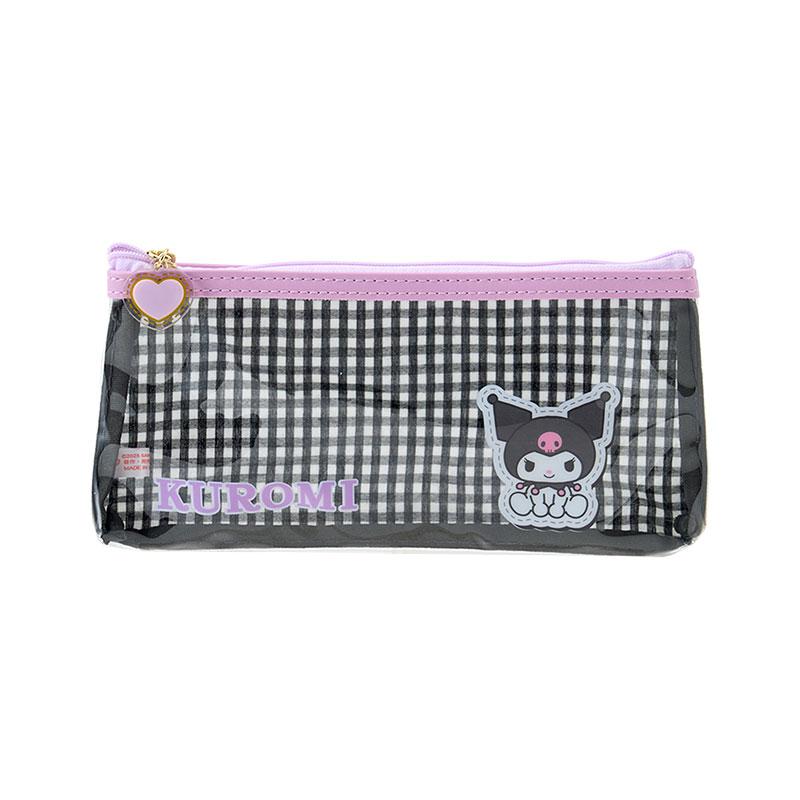 Kuromi Clear Pen Case Pencil Pouch Sanrio Japan 2025