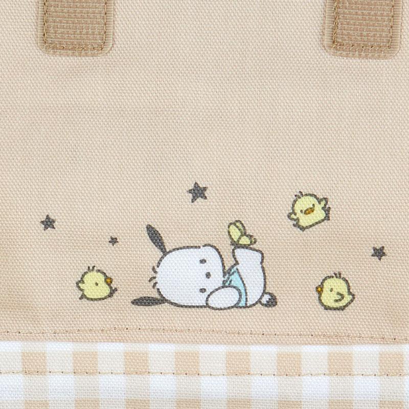 Pochacco Kids Pocket Pouch Beige Sanrio Japan