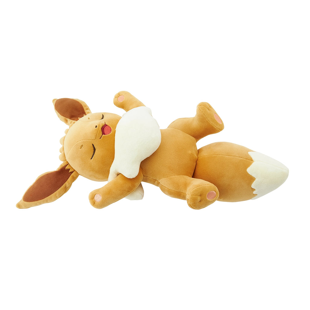 Eevee Eievui Soft Plush Doll Good Night Pokemon Sleep Center Japan