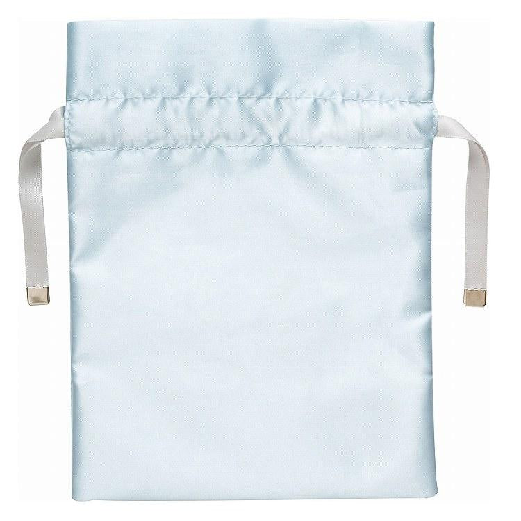 Sumikko Gurashi Drawstring Pouch Applique Blue Okiniiri San-X Japan 2025