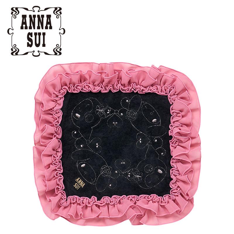 My Melody & Kuromi ANNA SUI mini Towel Frill Pink Sanrio Japan 2025