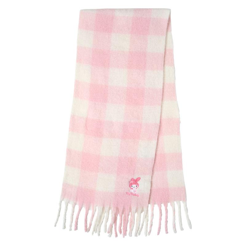My Melody Scarf Plaid Pink Sanrio Japan 2025