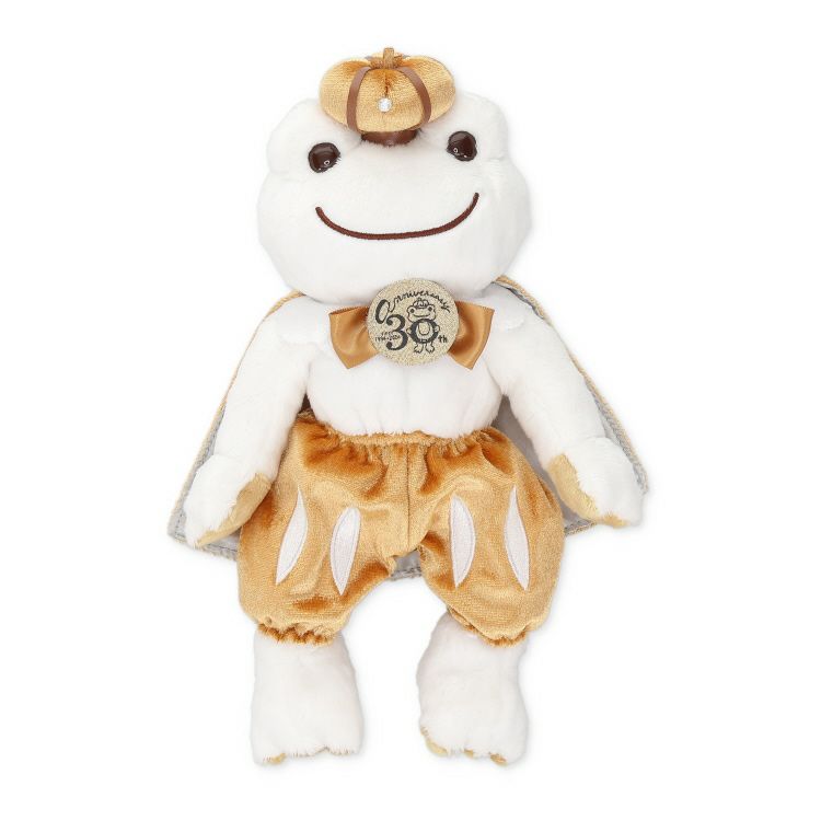 Pickles the Frog Bean Doll Plush White King 30th Japan 2024