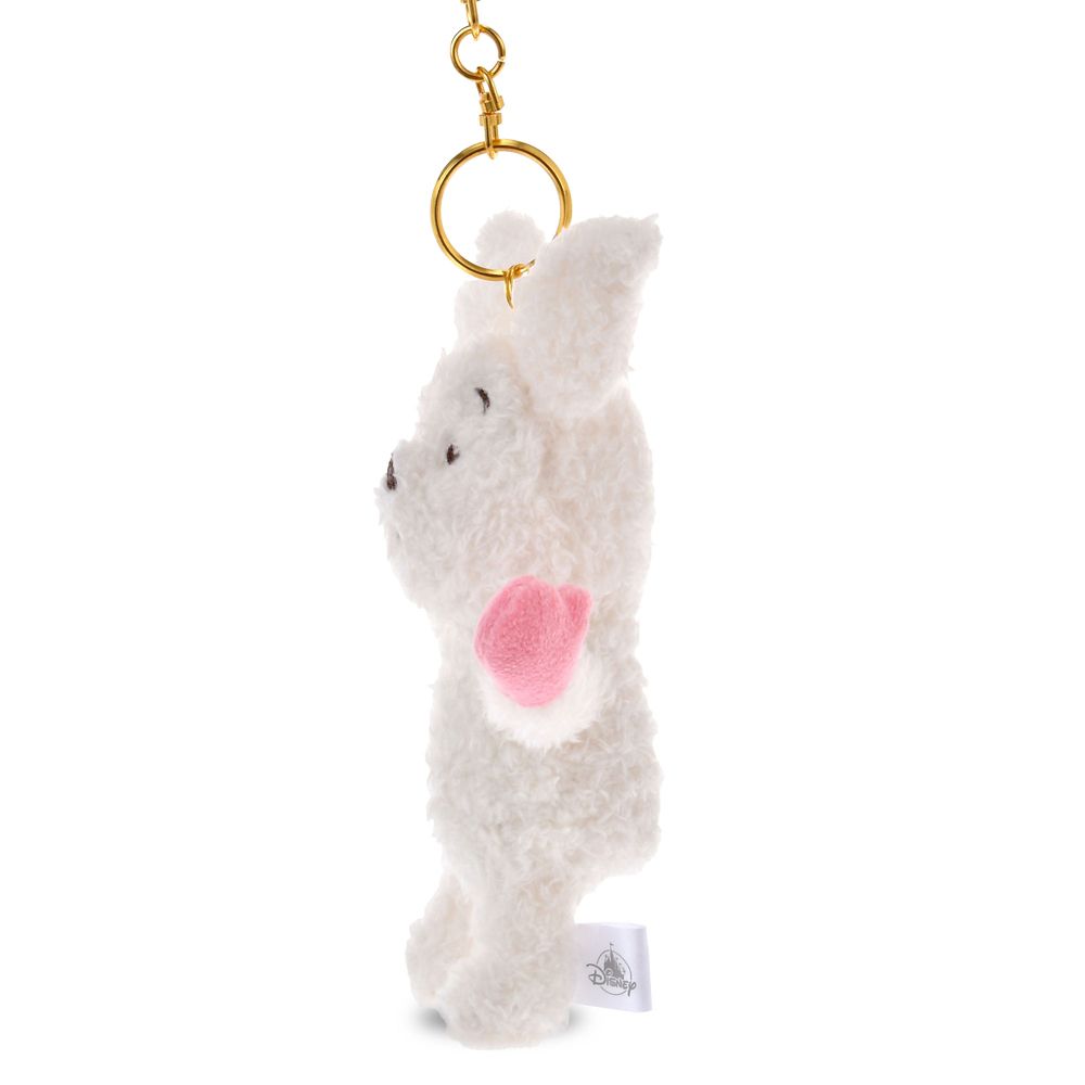 Piglet 2WAY Snow Plush Keychain Reversible White Pooh Disney Store Japan 2025