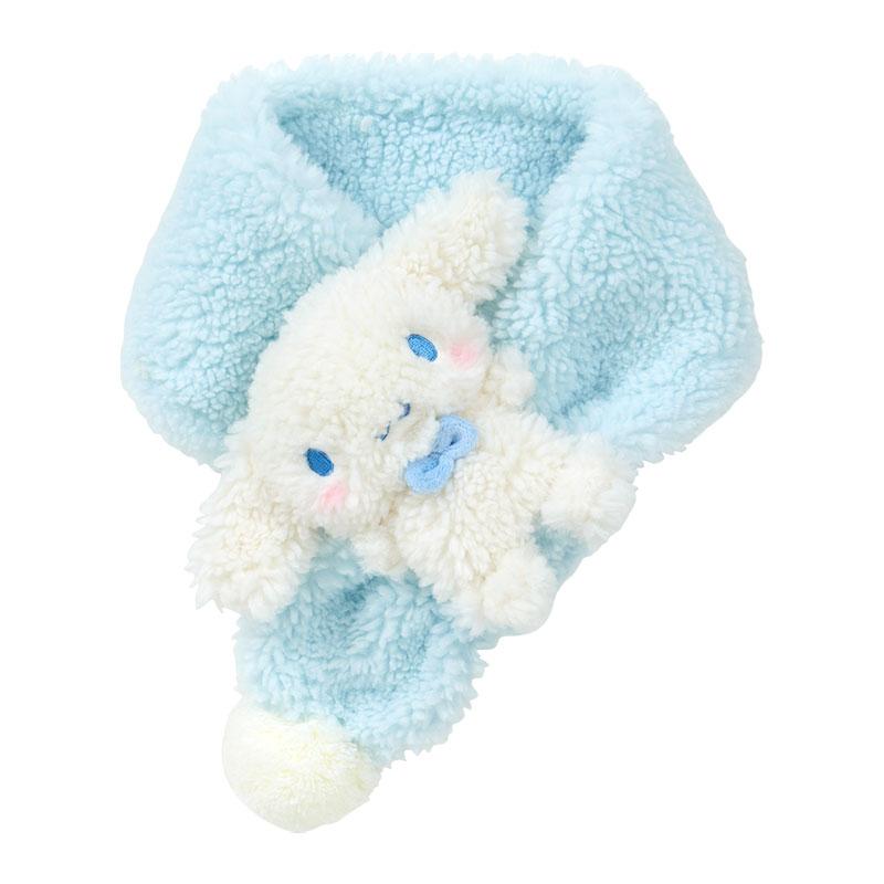 Cinnamoroll Kids Scarf w/ Plush Mascot Sanrio Japan 2024