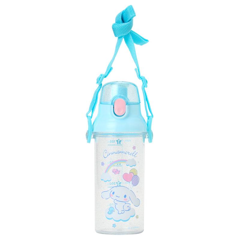 Cinnamoroll Kids Clear Plastic Bottle One-Touch Sanrio Japan 2025