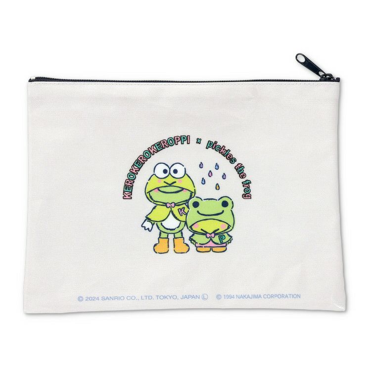 Pickles the Frog Kero Kero Keroppi Pouch Japan 2024