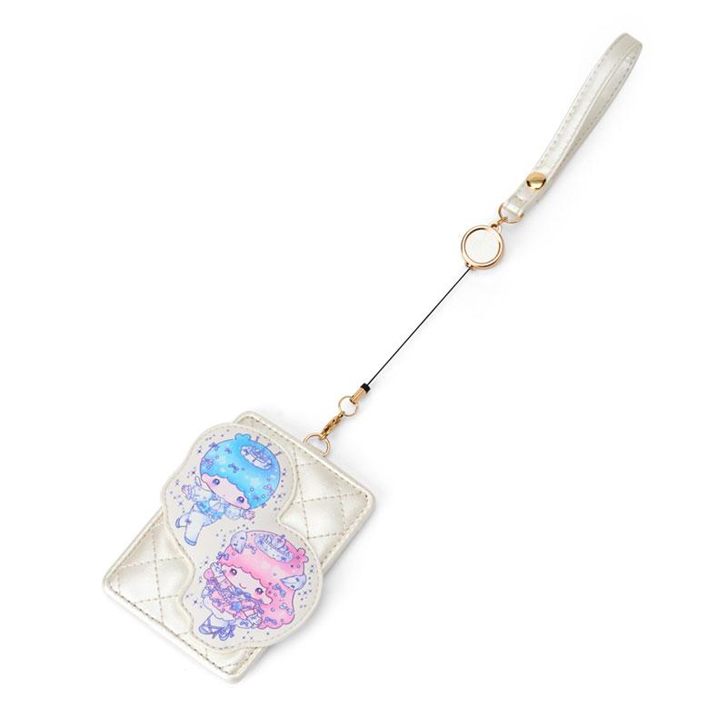 Little Twin Stars Kiki Lala Pass Case with Reel DOLLY MIX Sanrio Japan 2025