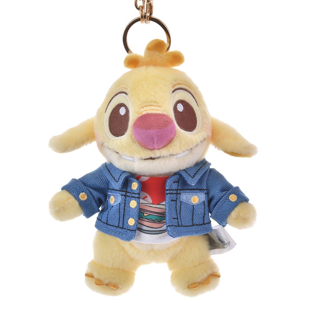 Reuben Plush Keychain Stitch Denim Disney Store Japan 2025 Limit