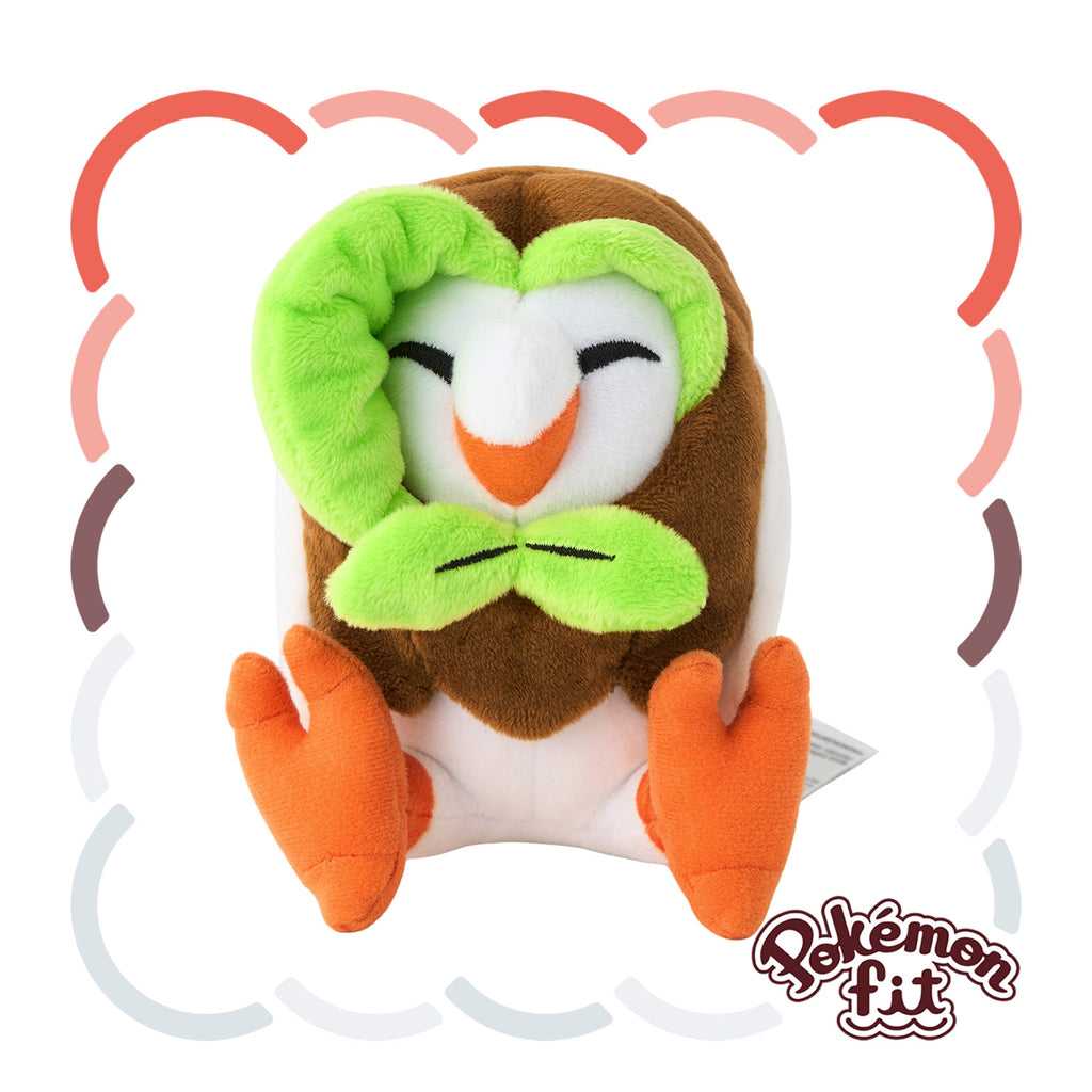 Dartrix Fukuthrow Plush Doll Sun & Moon Pokemon fit Center Japan #723