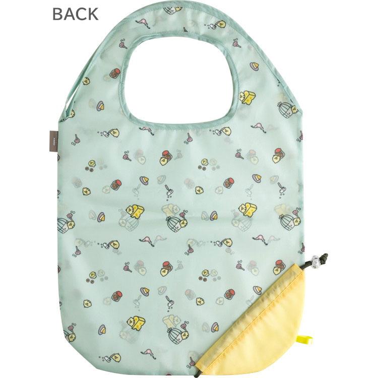 Kiiroitori Yellow Chick Eco Shopping Tote Bag ecoron Green San-X Japan Rilakkuma