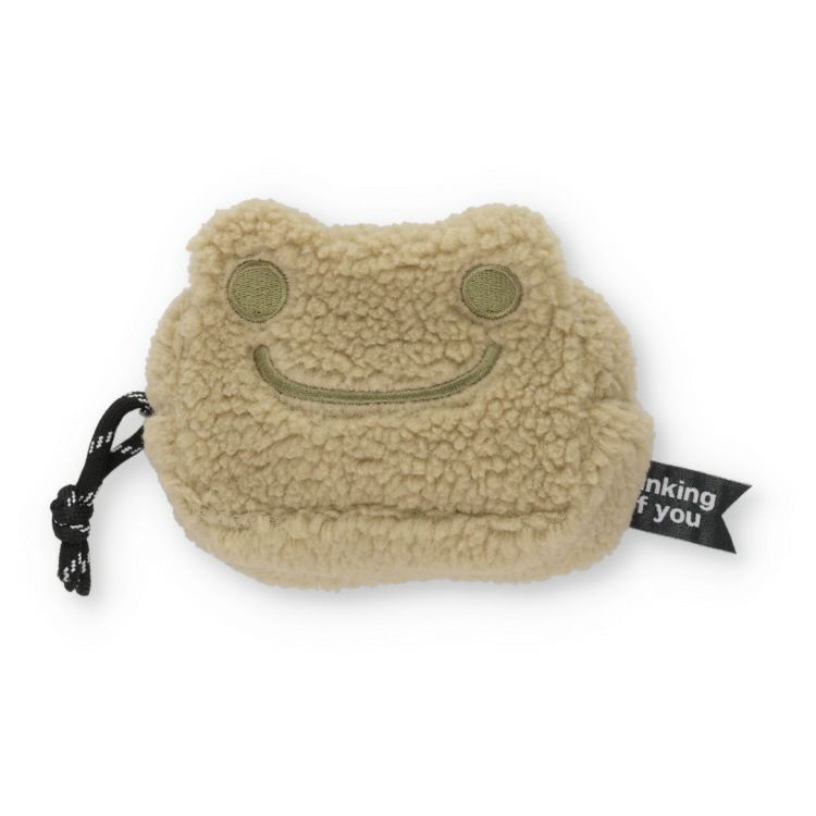 Pickles the Frog mini Pouch Fluffy Face Japan 2024