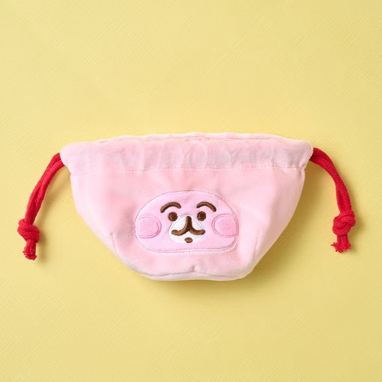 Usagi Plush Drawstring Pouch Steamed Bun Kanahei's Small Animals