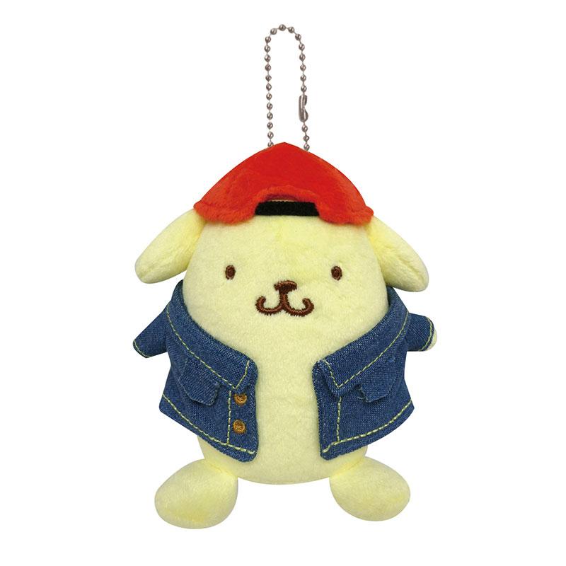 Pom Pom Purin Plush Mascot Holder Keychain Vintage Retro Sanrio Japan 2024