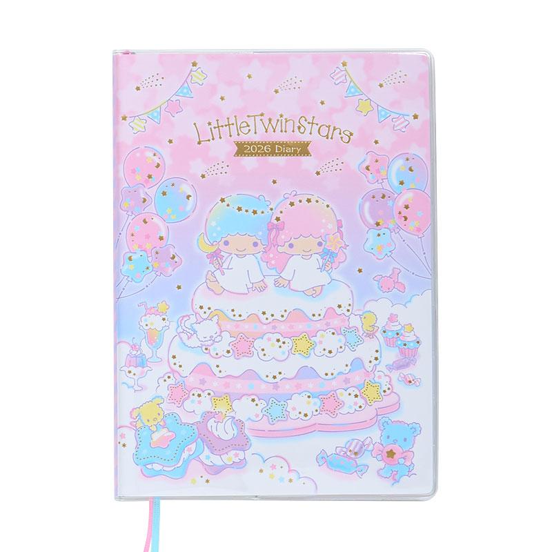 Little Twin Stars Kiki Lala 2026 Schedule Book B6 Weekly Block Sanrio Japan