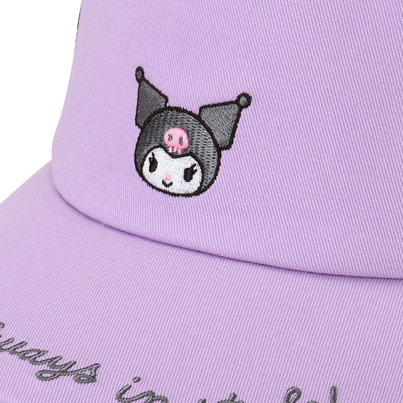 Kuromi Kids Mesh Cap Purple Black Sanrio Japan 2025