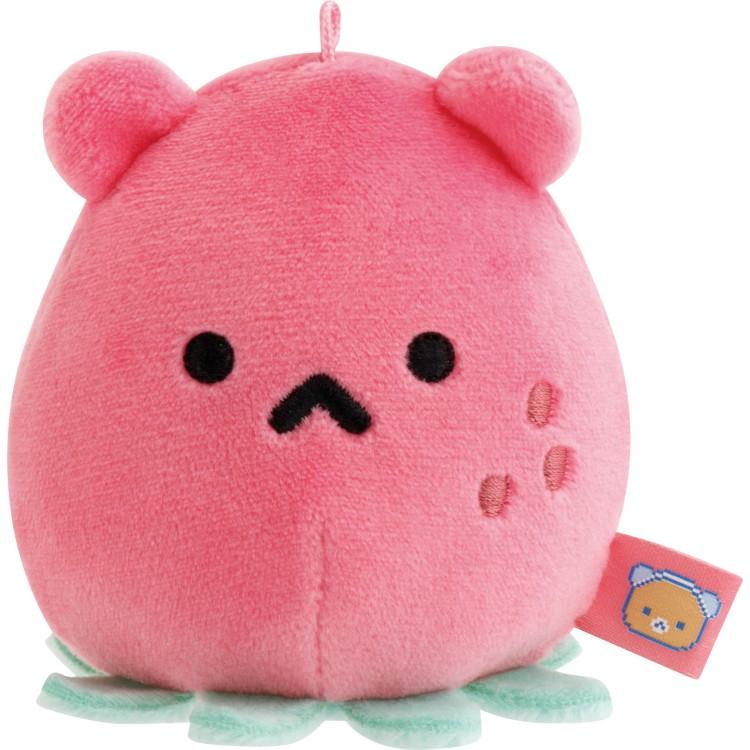 Strawberry Alien Plush Keychain Gaming Rilakkuma San-X Japan 2025