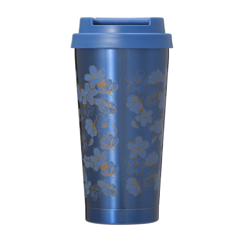 Starbucks Japan SAKURA 2025 Stainless Tumbler Night Blue 473ml