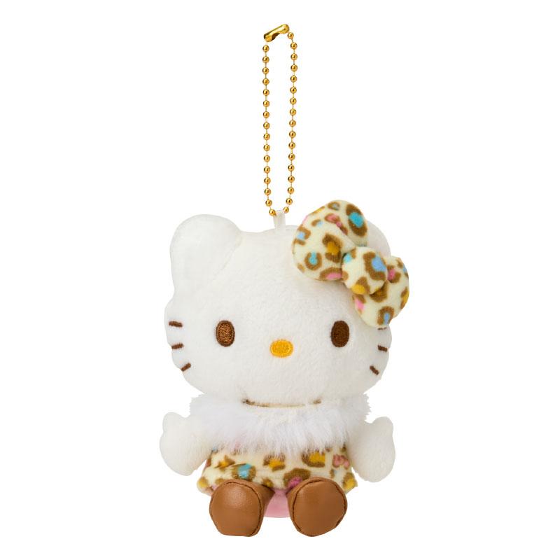 Hello Kitty Plush Keychain Animal White Sanrio Japan 2025