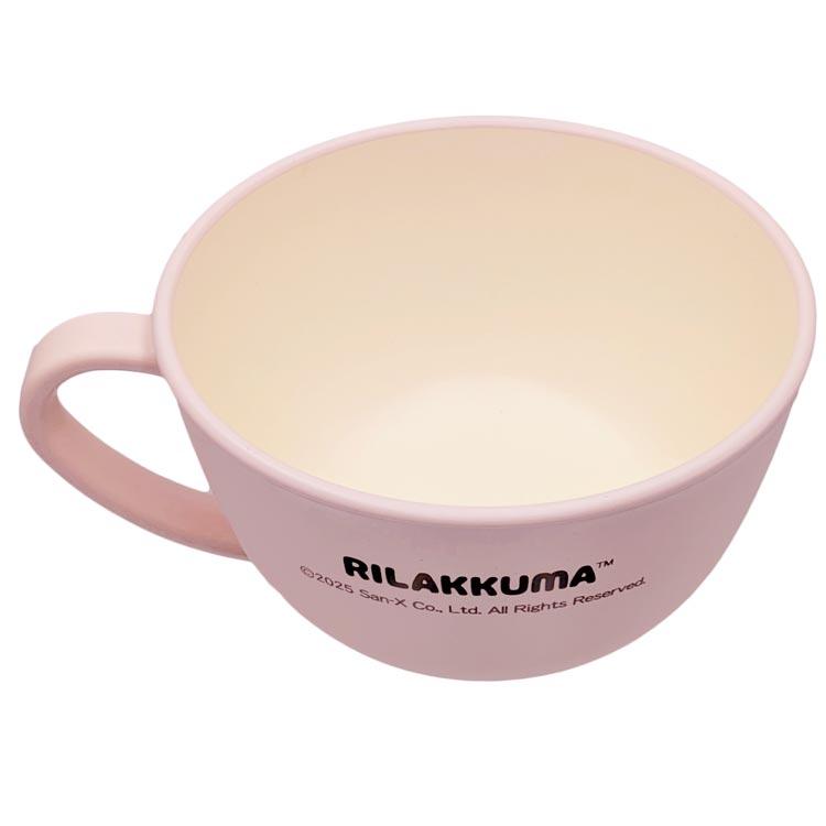 Rilakkuma Soup Mug Cup Pink San-X Japan 2025