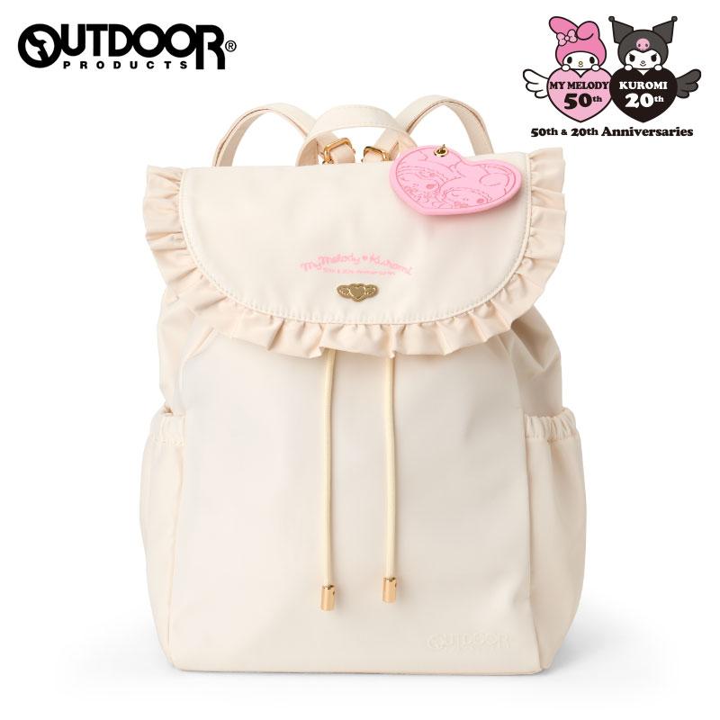 My Melody 50th & Kuromi 20th OUTDOOR Flap Backpack Sanrio Japan 2025