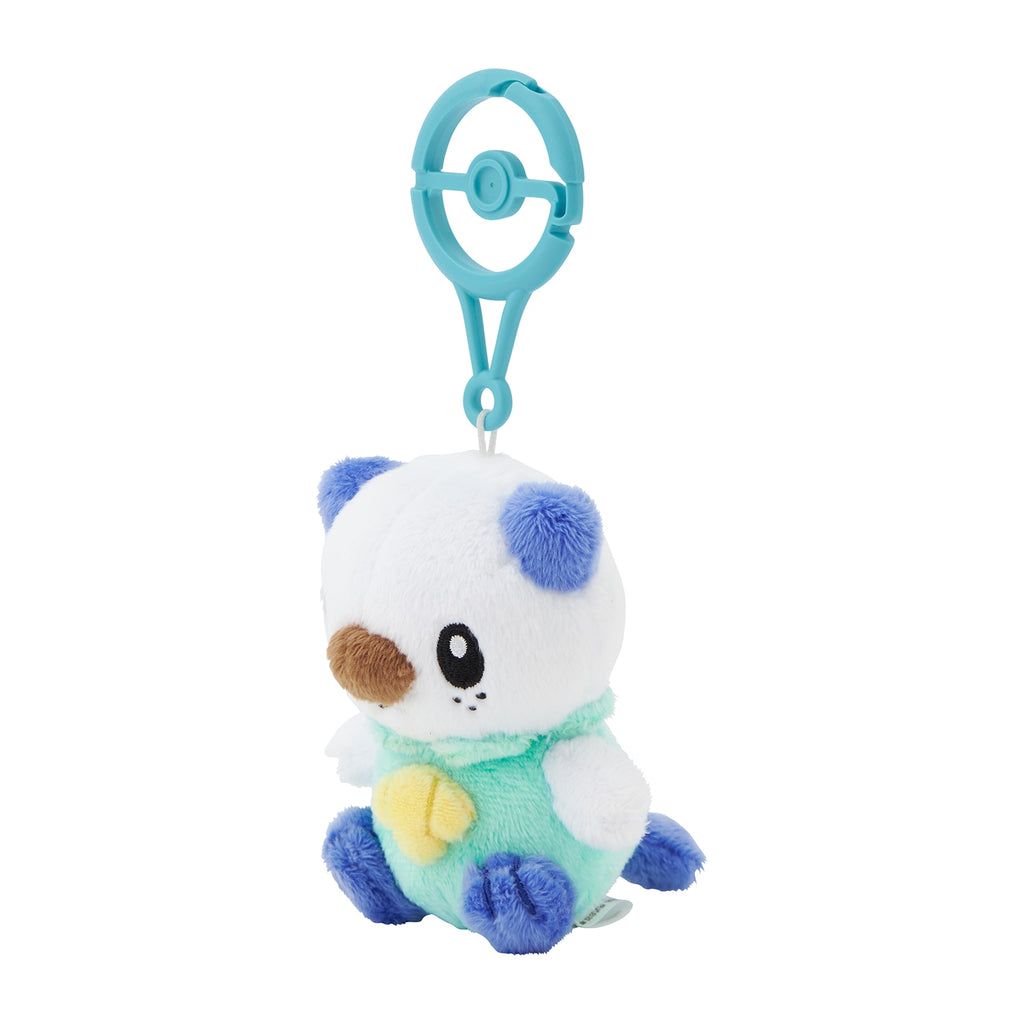 Oshawott Mijumaru Plush Keychain with Carabiner Pokemon Center Japan 2024