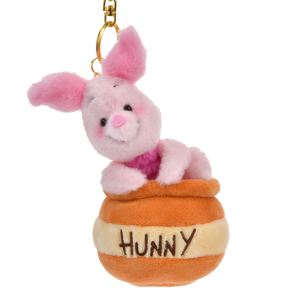 Piglet Plush Keychain HONEY DAY Disney Store Japan 2025 Winnie the Pooh