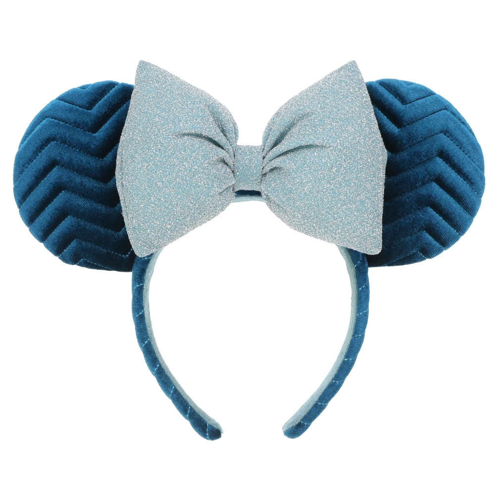 Minnie Headband Ribbon Blue Tokyo Disney Resort Store Japan 2024