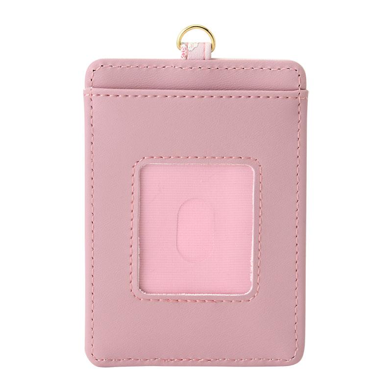 Marron Cream Pass Case with Reel Sanrio Japan