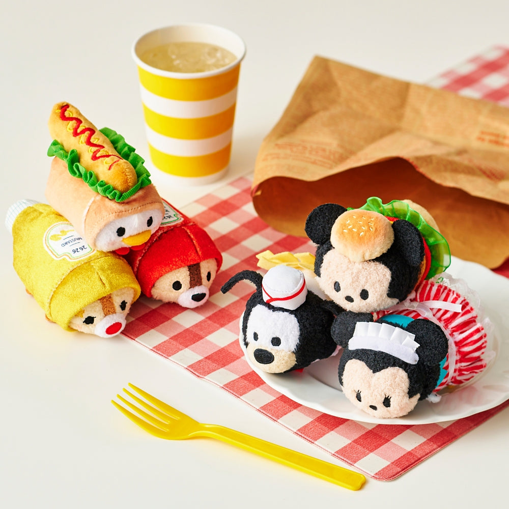 Goofy Tsum Tsum Plush Doll mini S American Diner Disney Store Japan 2024