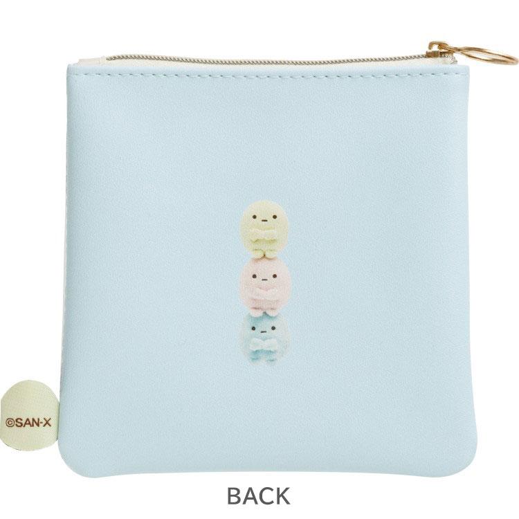 Sumikko Gurashi Flat Pouch Blue Stuffed Animal Photos San-X Japan 2025