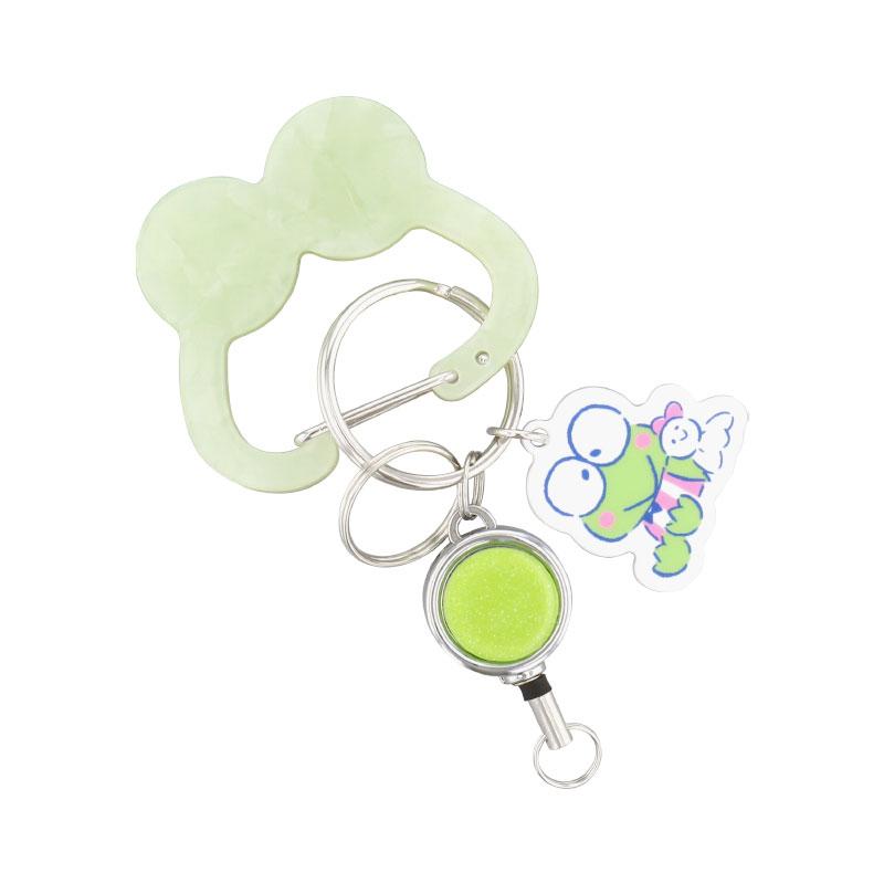 Kero Kero Keroppi Frog Karabiner Key Holder COUCH POTATO Sanrio Japan 2025