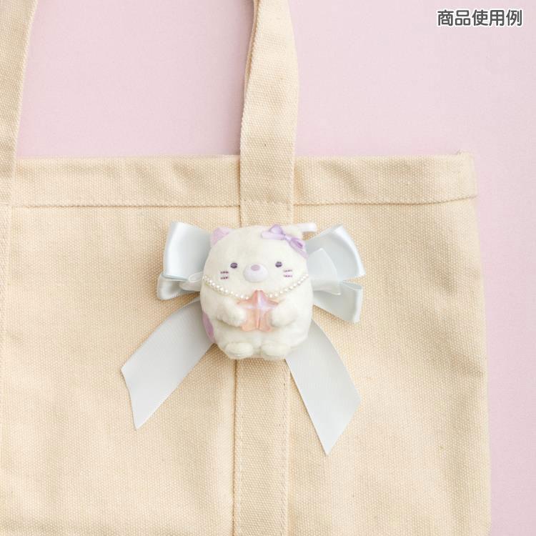 Sumikko Gurashi Neko Cat Plush Brooch Sleepless Night Magic Salon San-X Japan