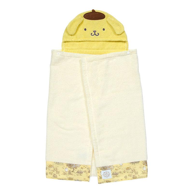 Pom Pom Purin Baby Bath Towel Poncho Sanrio Japan 2025