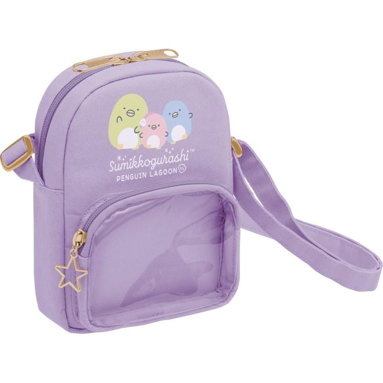 Sumikko Gurashi Pouch Purple Penguin Lagoon San-X Japan 2025