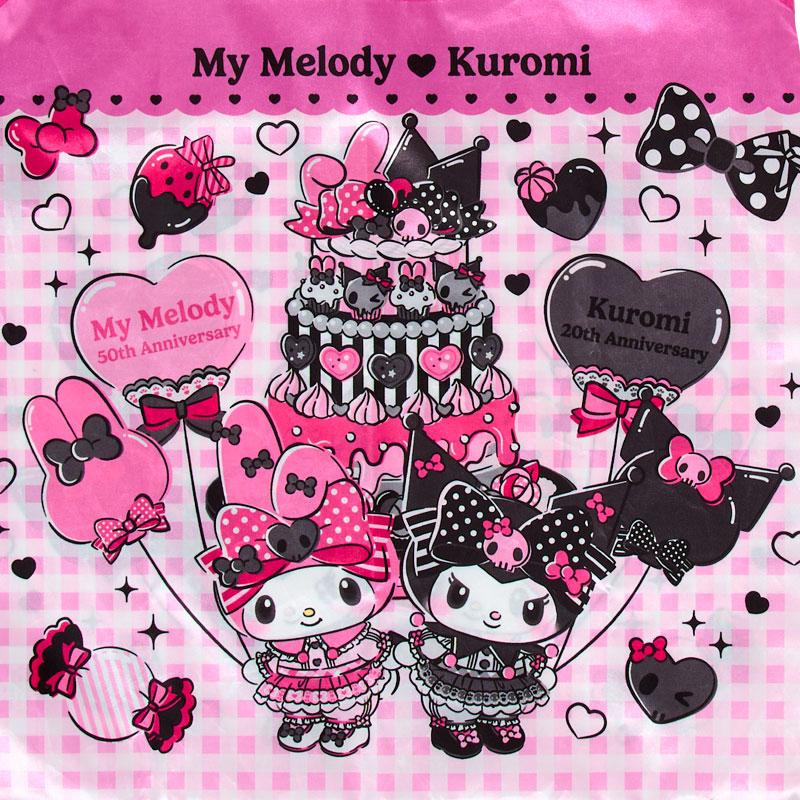 My Melody Kuromi Satin Eco Shopping Tote Bag Sanrio Japan 2025
