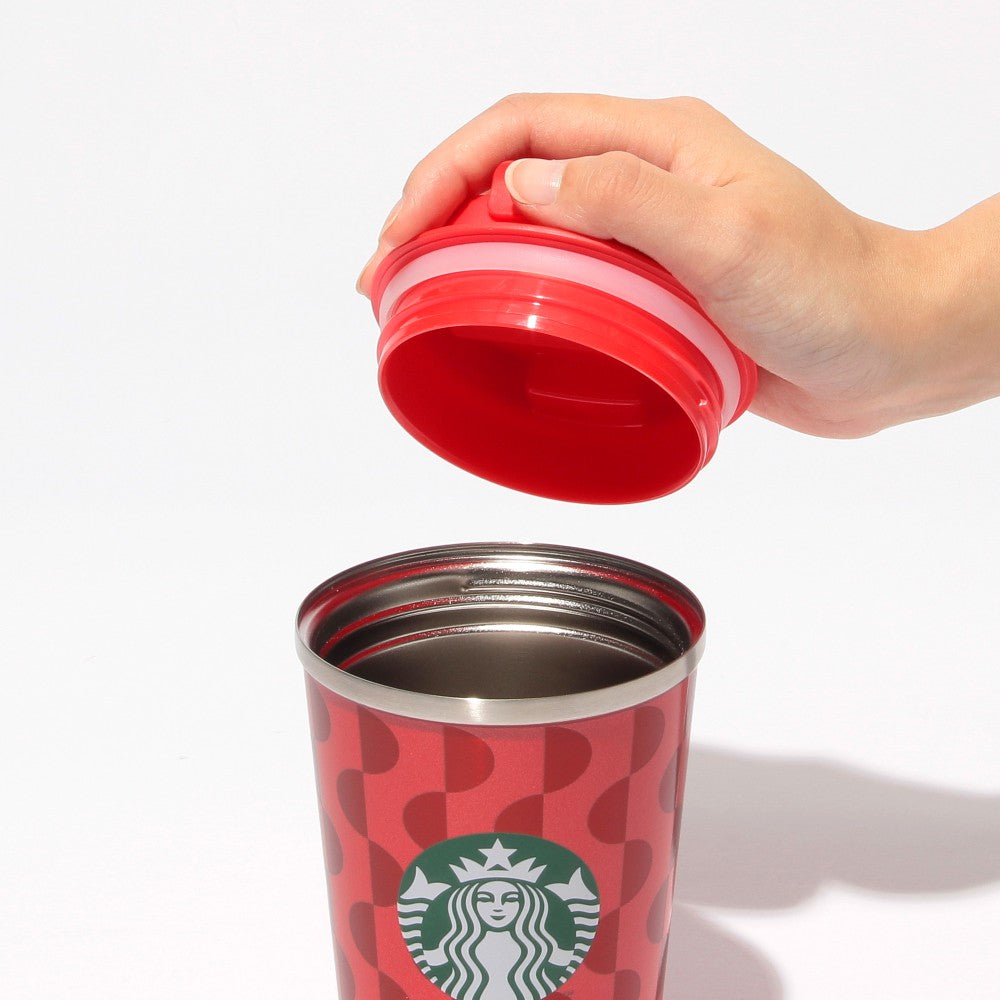 Starbucks Japan Holiday 2024 StainlessTumbler Red 355ml Christmas