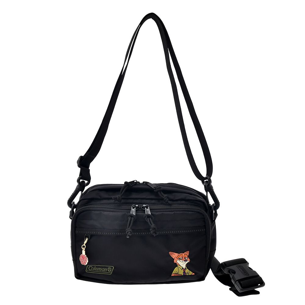 Zootopia Nick Wilde Coleman Shoulder Bag Embroidery Charm Disney Store Japan