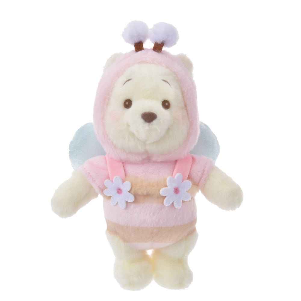 Winnie the Pooh Plush Keychain Pink HONEY DAY Disney Store Japan 2024