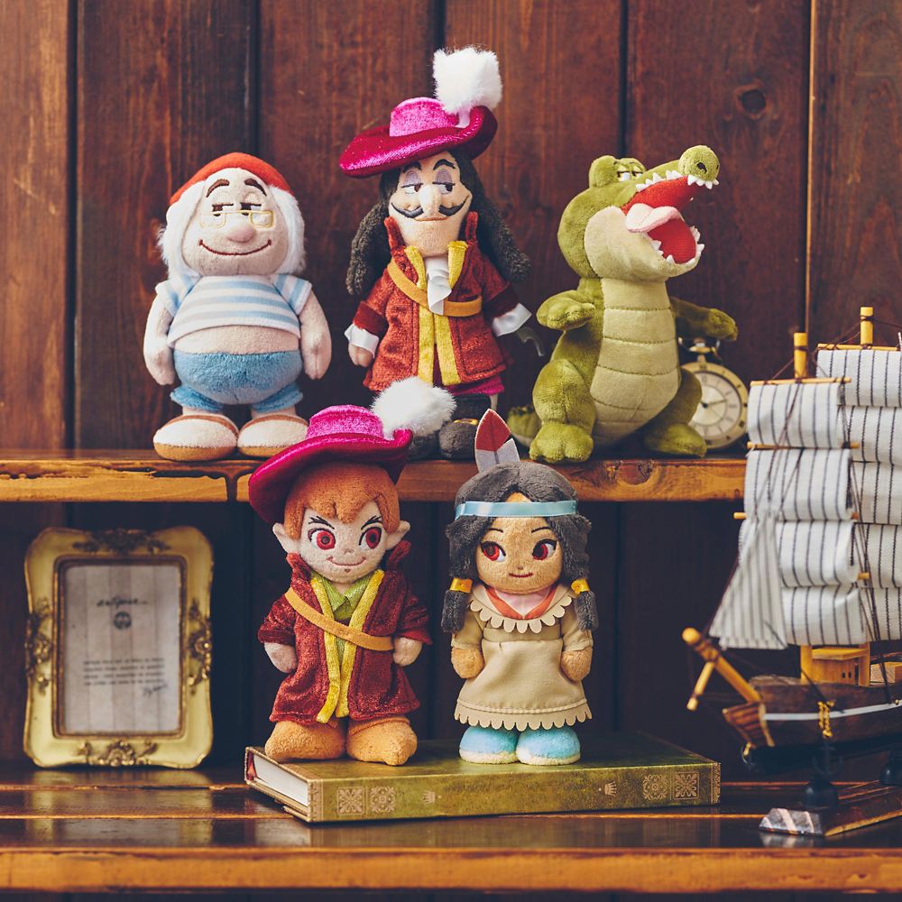 Peter Pan Captain Style Plush Doll stanDs Disney Store Japan 2025