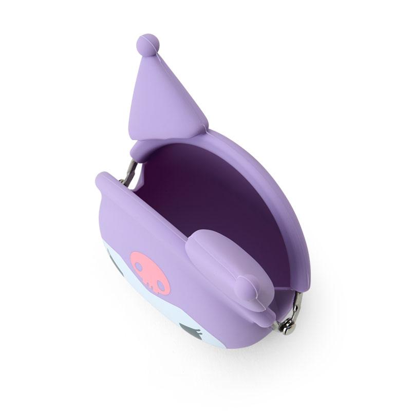 Kuromi Silicone Pouch mimi POCHI Purple Sanrio Japan 2025