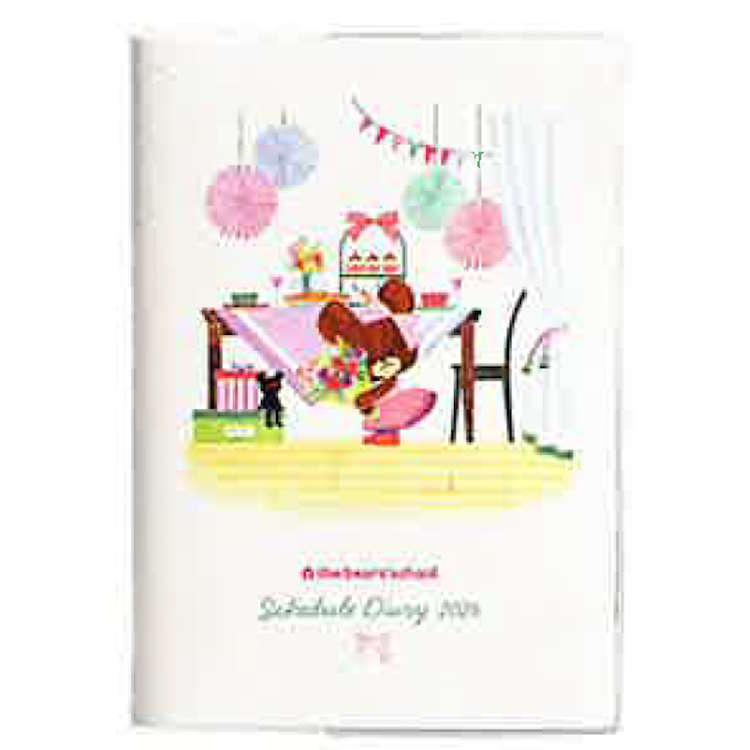 the bears' school 2026 Schedule Book B6 Monthly Gift Japan