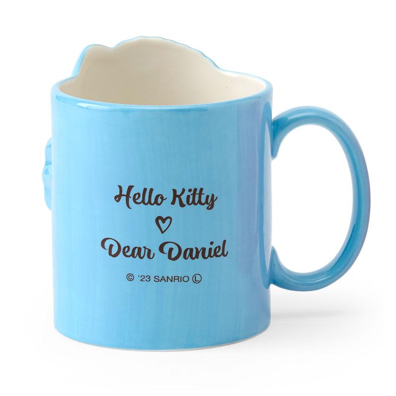 Hello Kitty & Dear Daniel Kiss Pair Mug Cup Sanrio Japan 2024